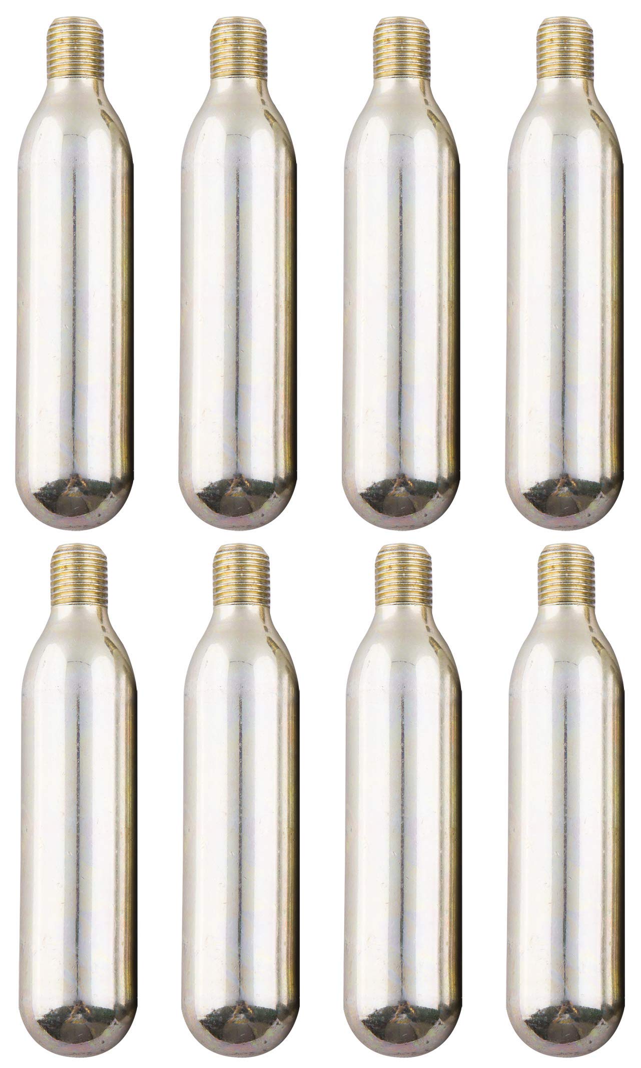 Leak Saver co2 cartridge 8-pack for quick, high-pressure HVAC refills without system contamination