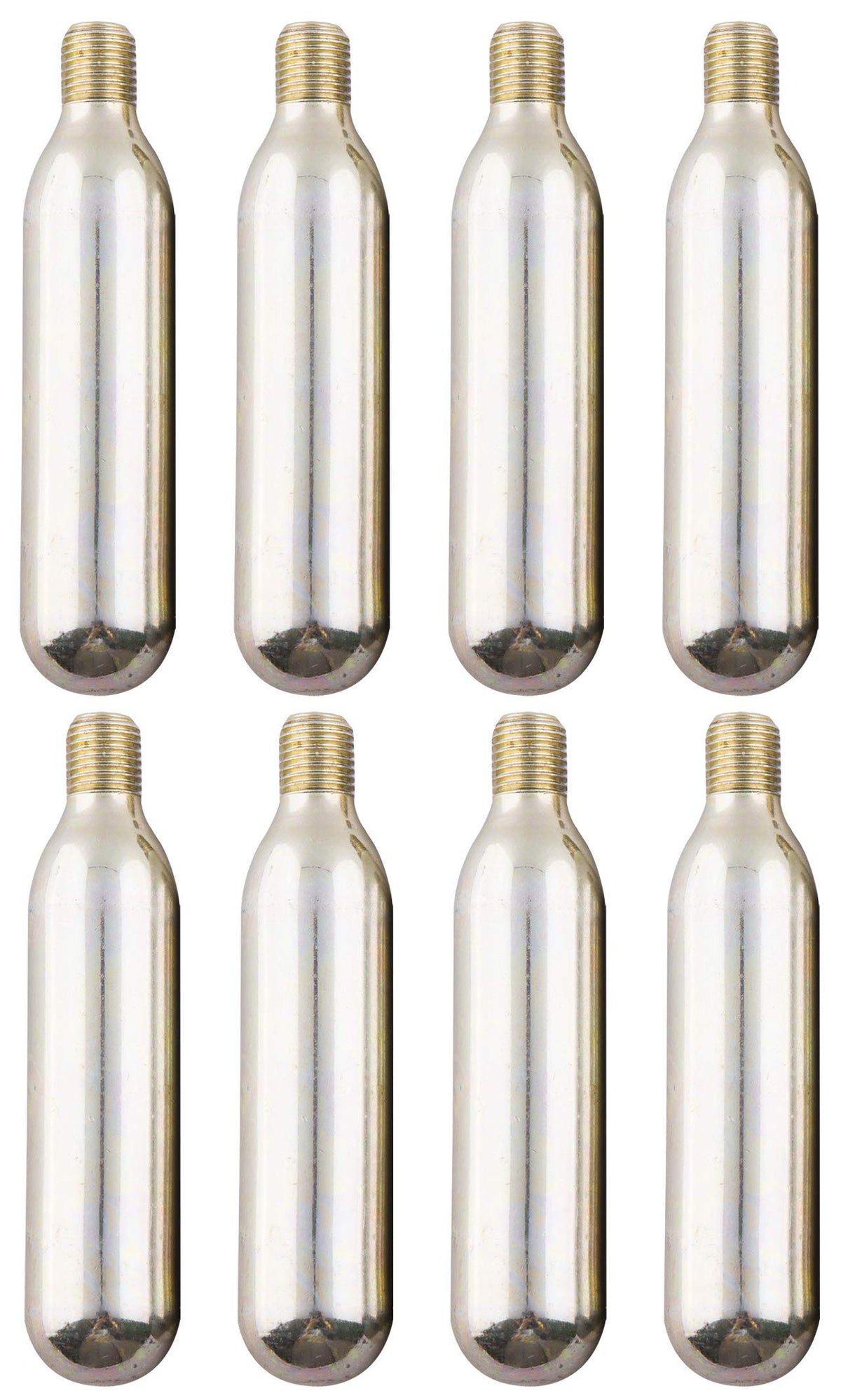 Leak Saver co2 cartridge 8-pack for quick, high-pressure HVAC refills without system contamination