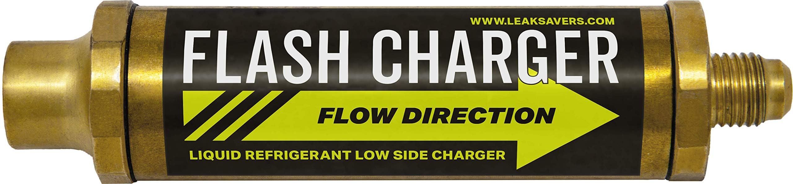 Leak Saver Flash Charger demonstrates precise liquid flow metering for fast charging.