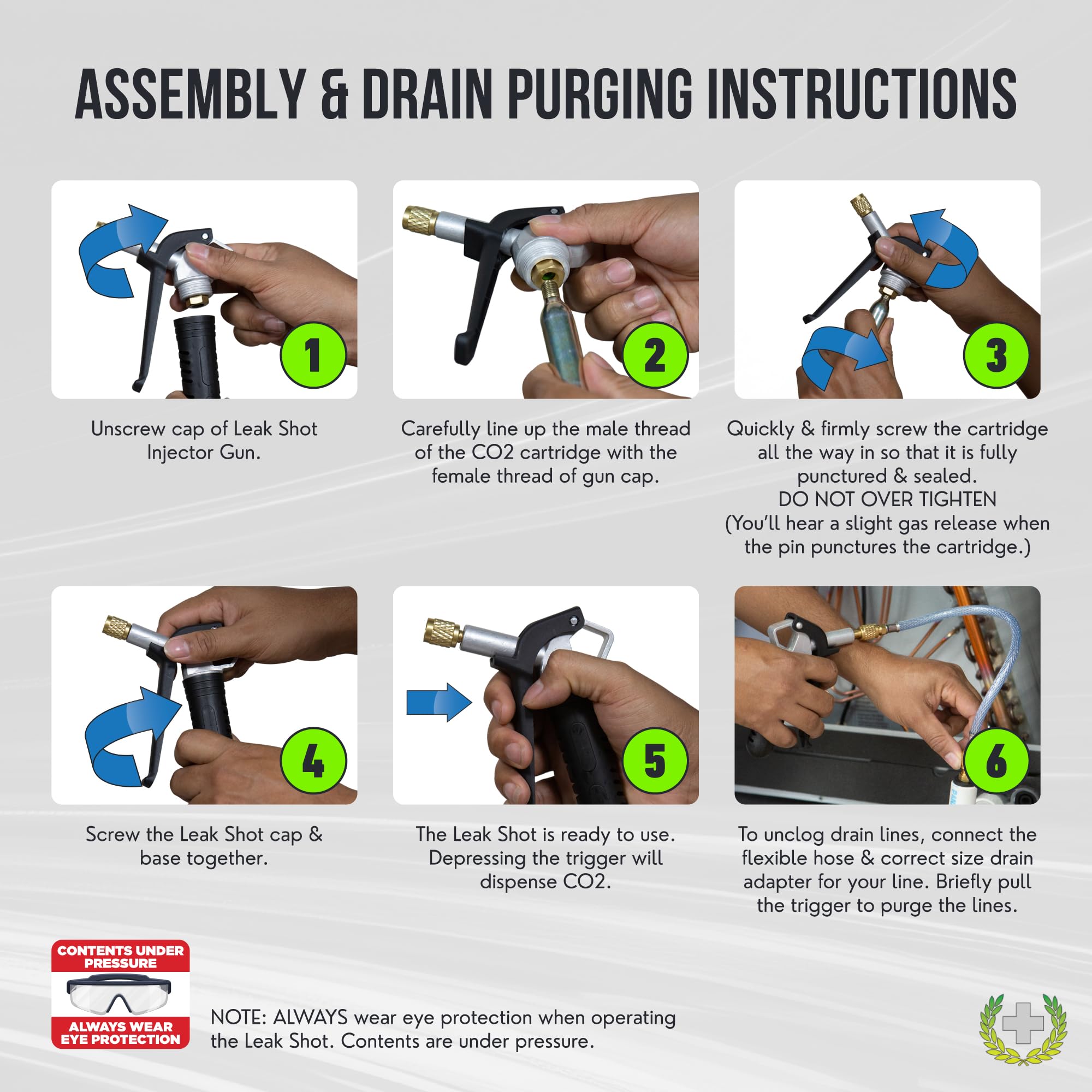 Leak Saver Flexible Extension Hose for hard-to-reach drain areas