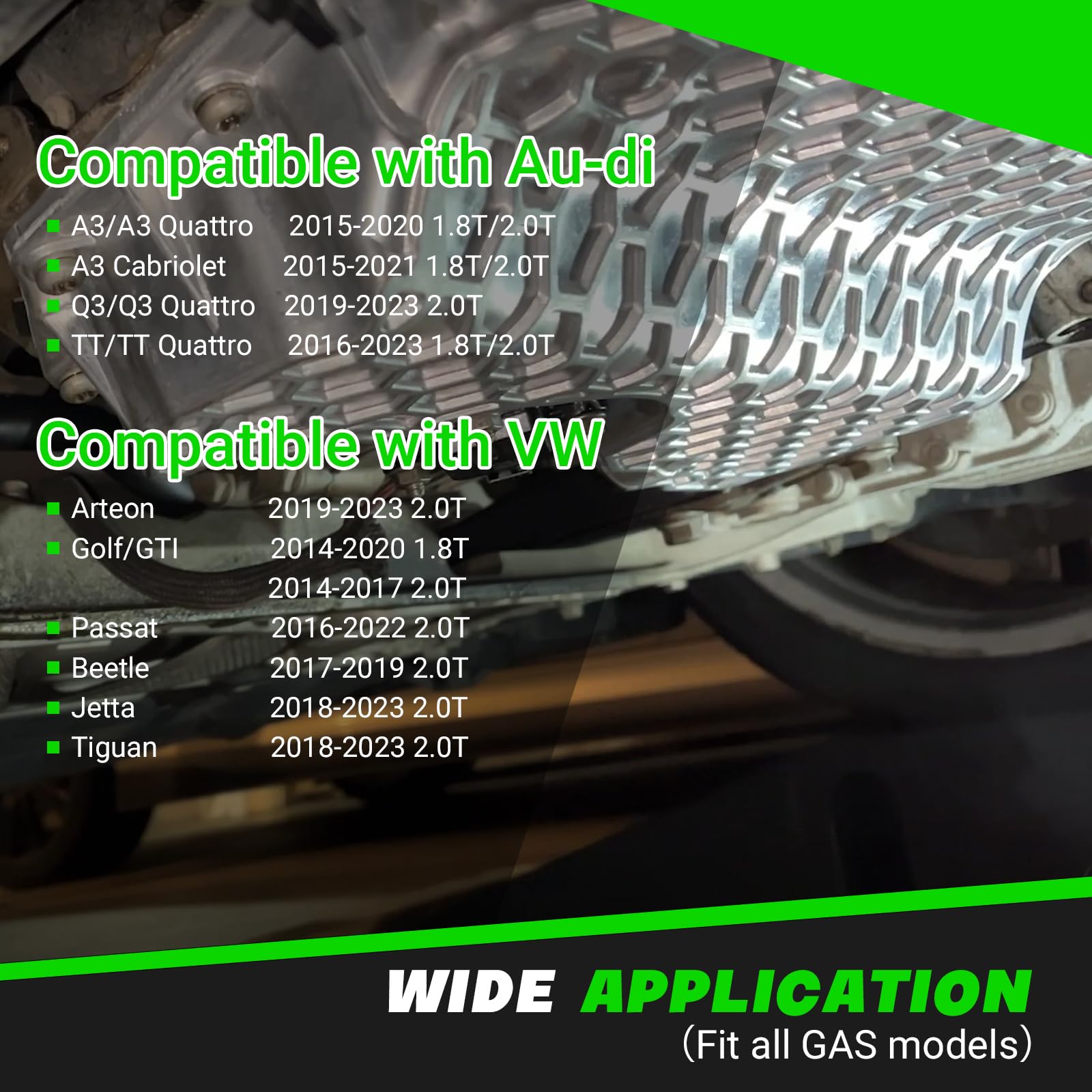 LEAPTREND 06K103600R Arteon/Golf fitment demonstration for reliable sealing