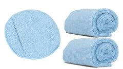 Leather CPR microfiber applicator sponge for even conditioner application