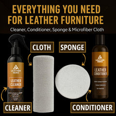 Leather Hero applicator cloth enables precise, even conditioner application