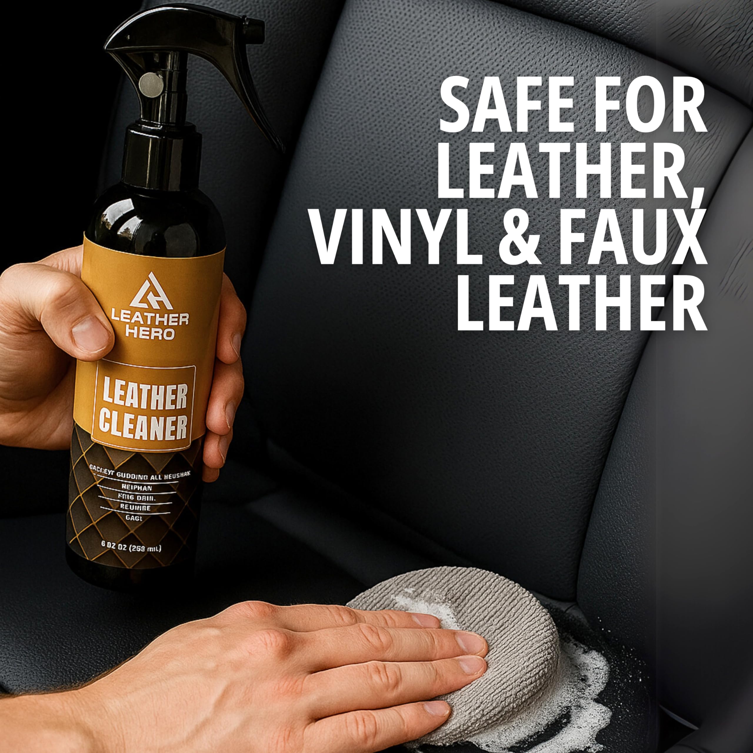 Leather Hero microfiber cloth 12x12 delivers streak-free cleaning