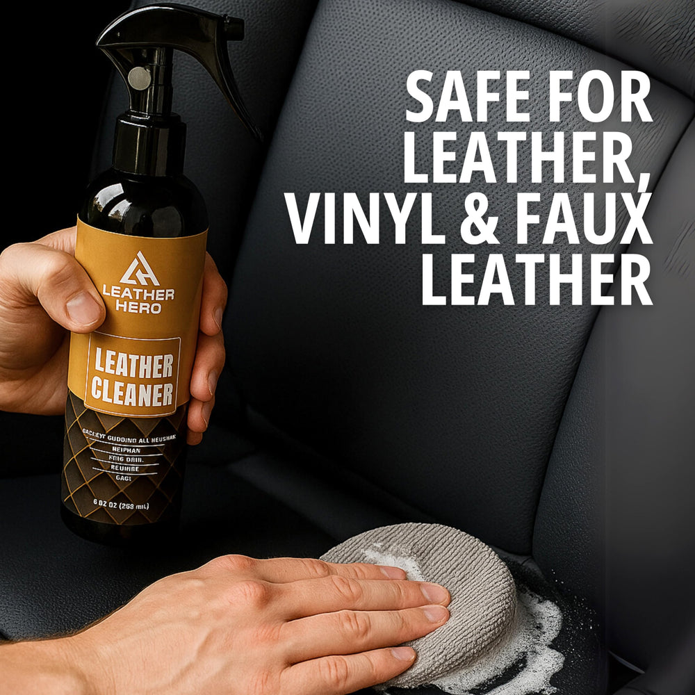 Leather Hero microfiber cloth 12x12 delivers streak-free cleaning