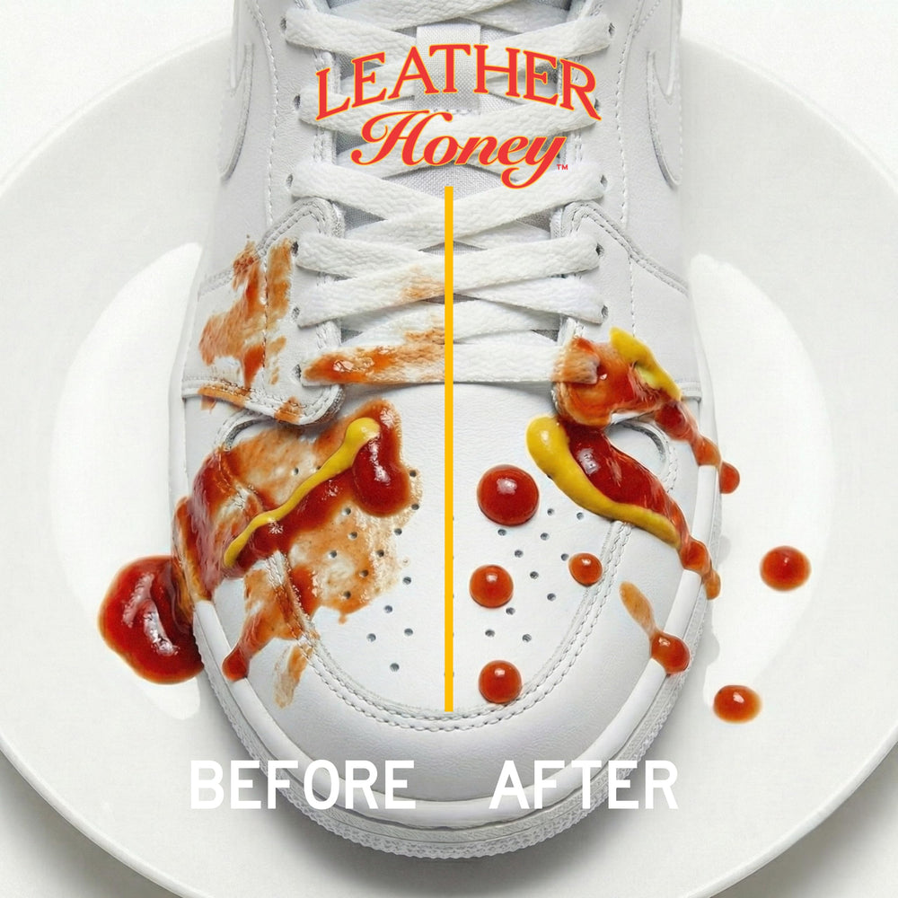 Leather Honey canvas protector spray on fabric for versatile protection.