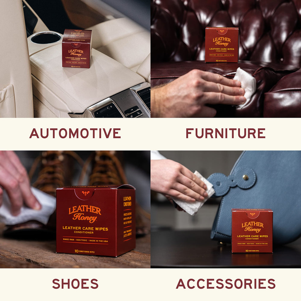 Leather Honey non-toxic formula safely conditions leather