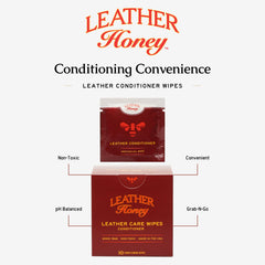 Leather Honey restores all leather types including furniture and car seats