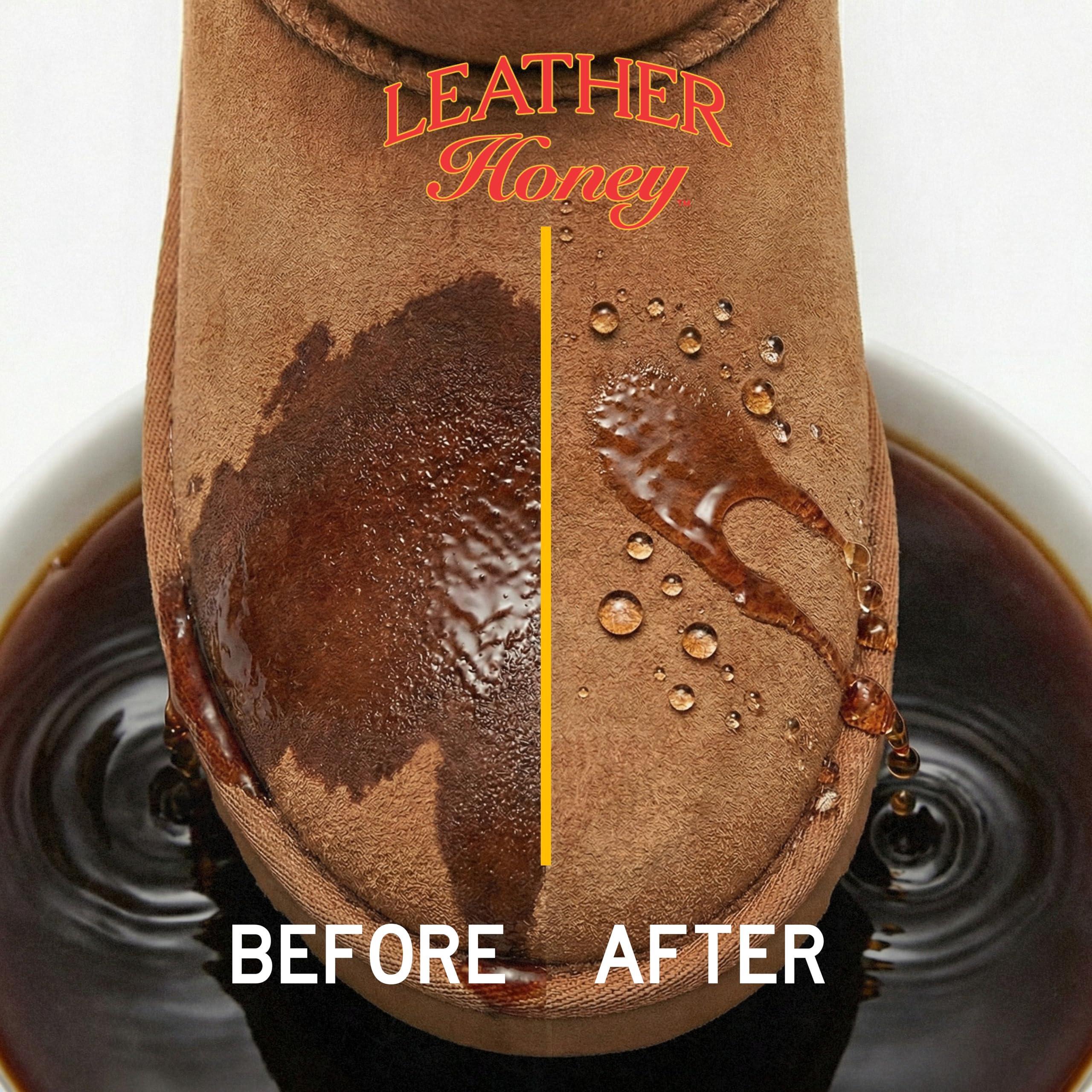 Leather Honey suede spray on Uggs preserves softness and texture.