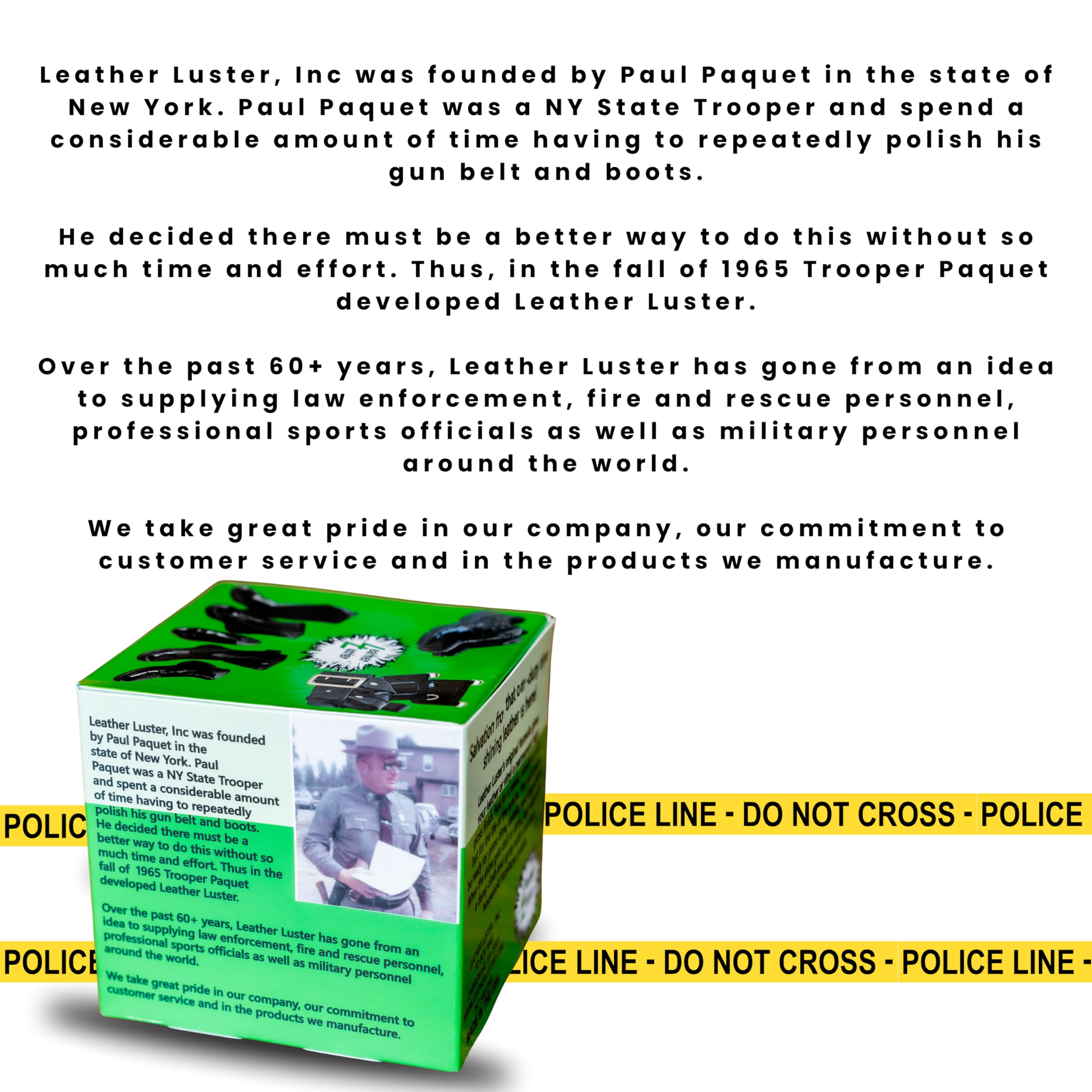 Leather Luster patent leather finish for lasting gloss