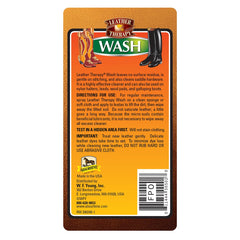 Leather Therapy Wash on boots and shoes for gentle cleaning.