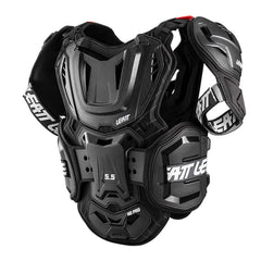 Leatt Brace 5.5 Pro HD back plate offering high-impact coverage and ventilation.