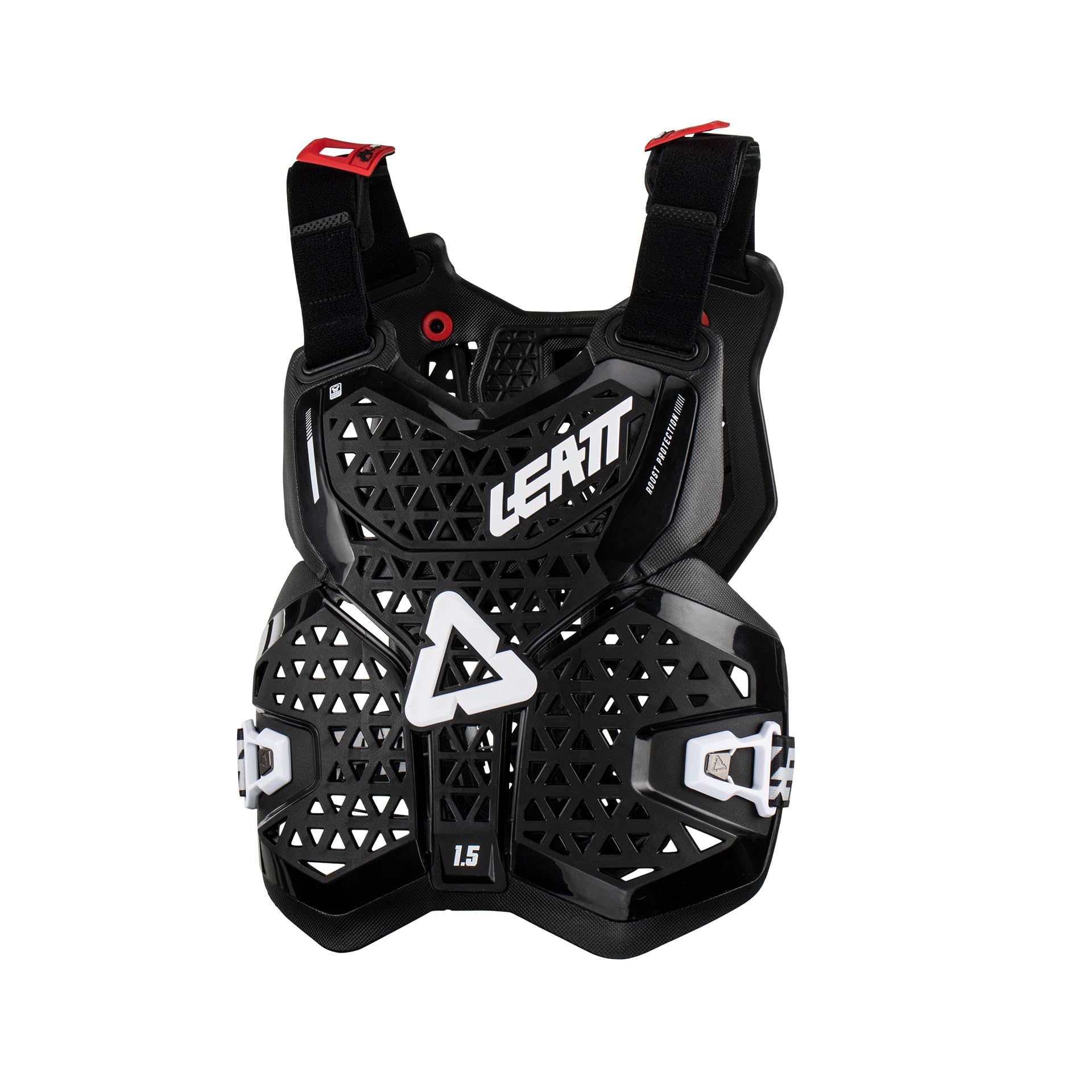 Leatt Chest Protector 1.5 back view demonstrates protective coverage