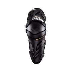 Leatt Dual Axis Knee Guards XX-Large black, close-up padding, demonstrating comfort and support.
