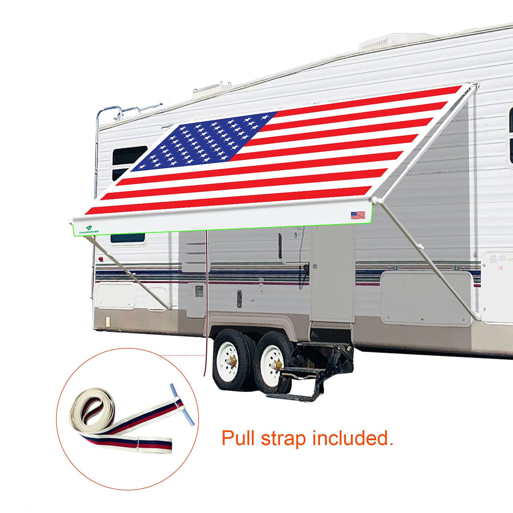 Leaveshade universal-fit RV awning fabric compatible with major brands