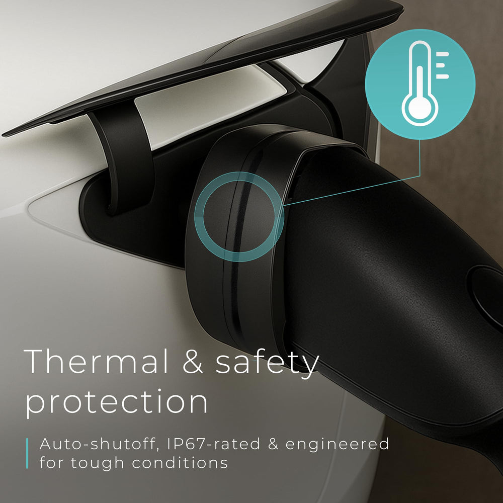 Lectron adapter with IP67 weather seal indicating rugged, weather-resistant performance.