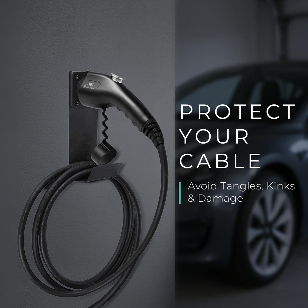 Lectron included screws and plugs simplify installation on flat surfaces.