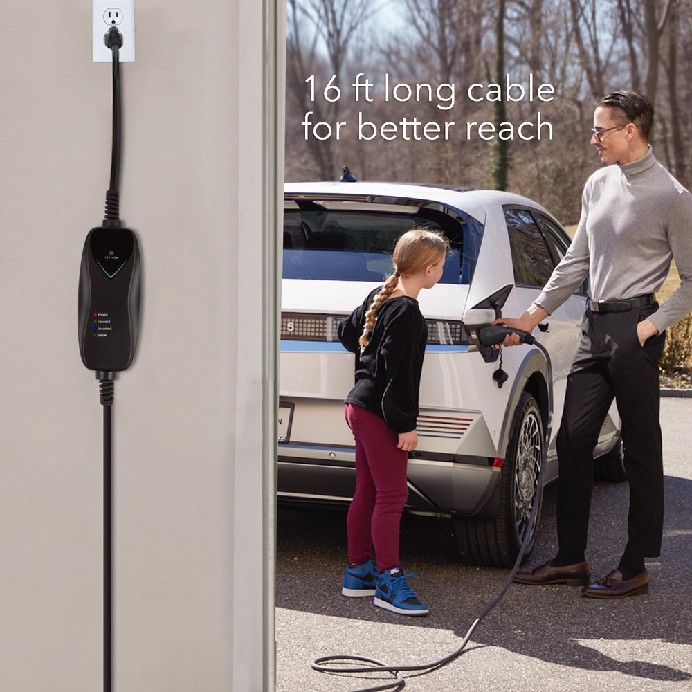 Lectron Level 1 EV Charger compatibility supports multiple brands at home