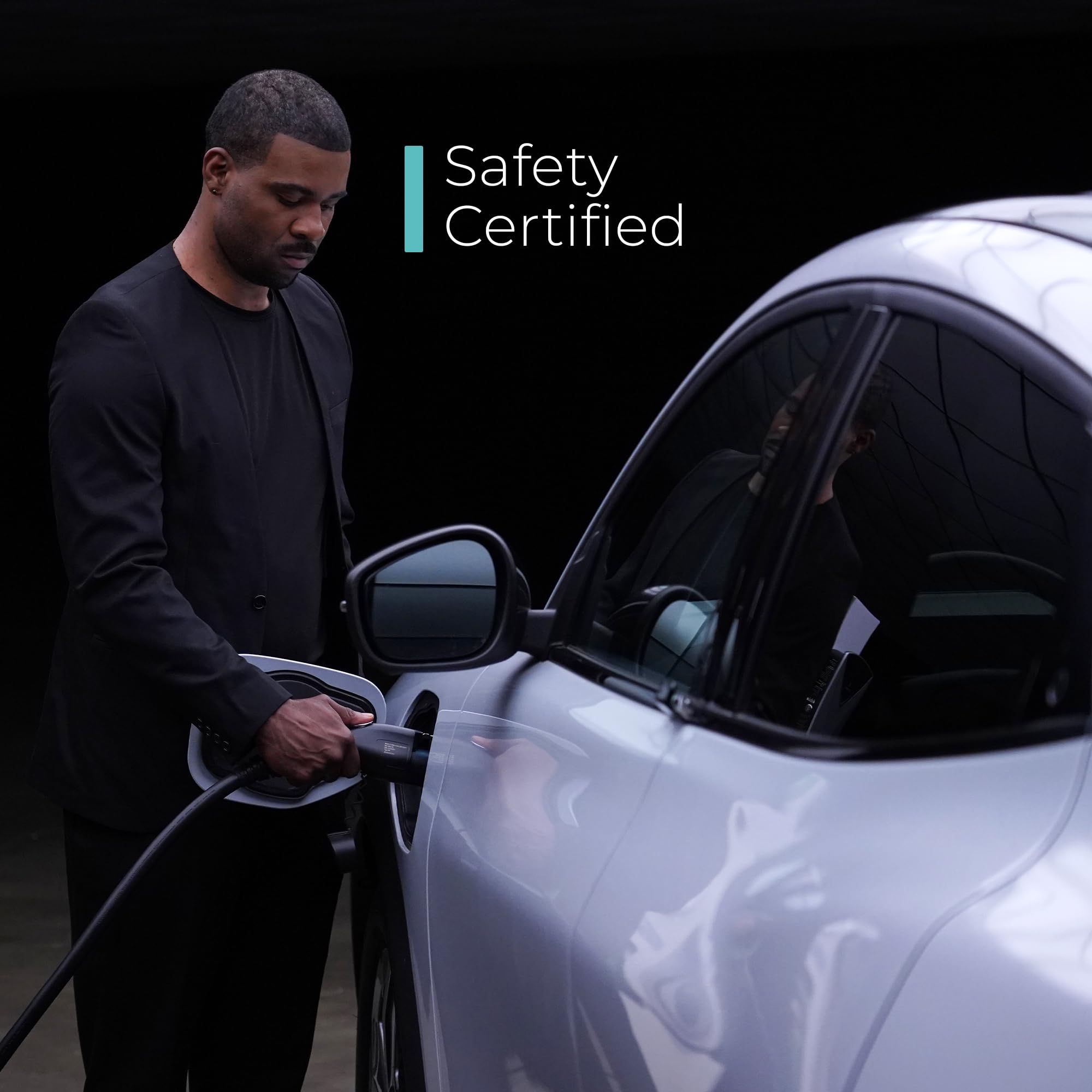 Lectron Level 1 J1772 charger ready for road trips and on-the-go charging.