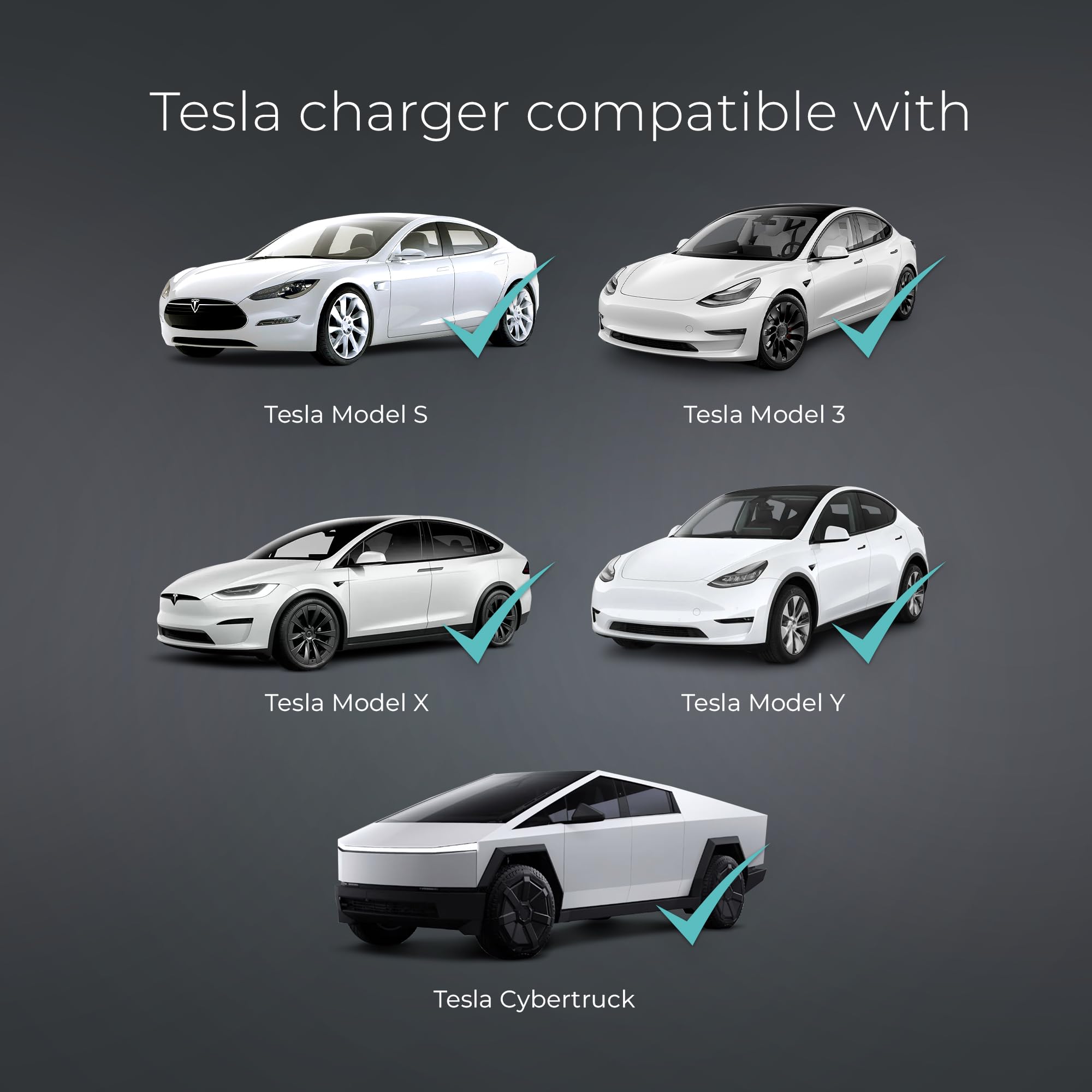 Lectron Level 1 charger supports NEMA 5-15 and Tesla compatibility for versatile home charging.