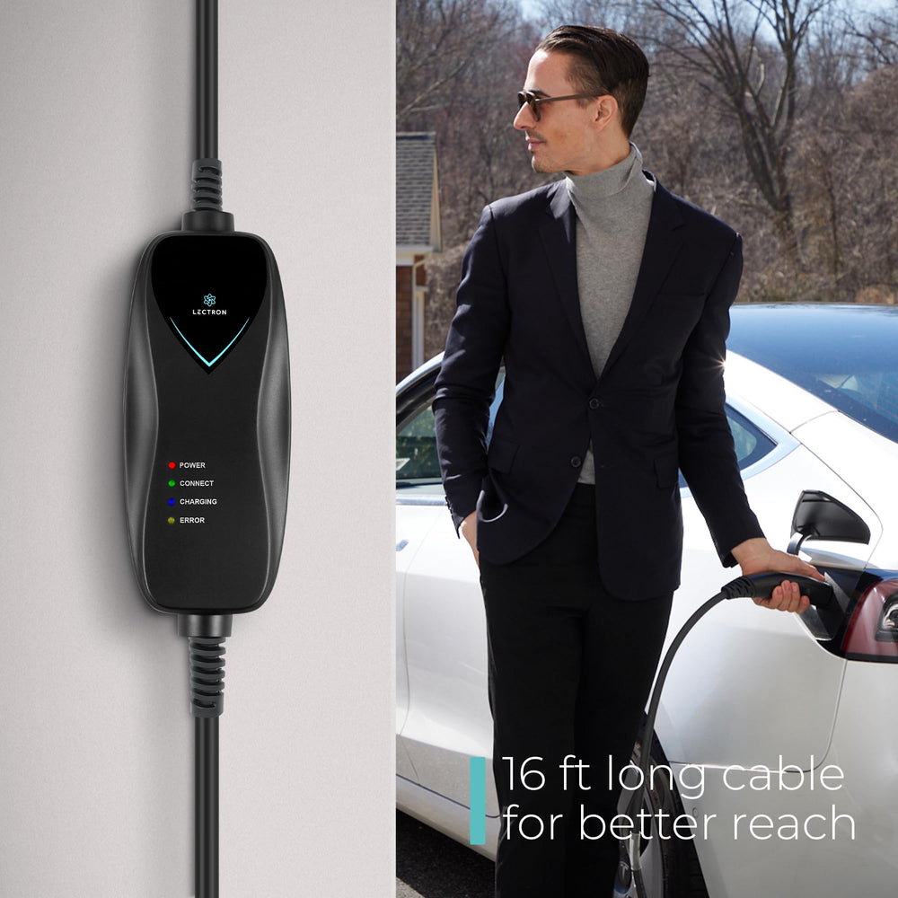 Lectron Level 1 charger demonstrates NACS compatibility for various EVs