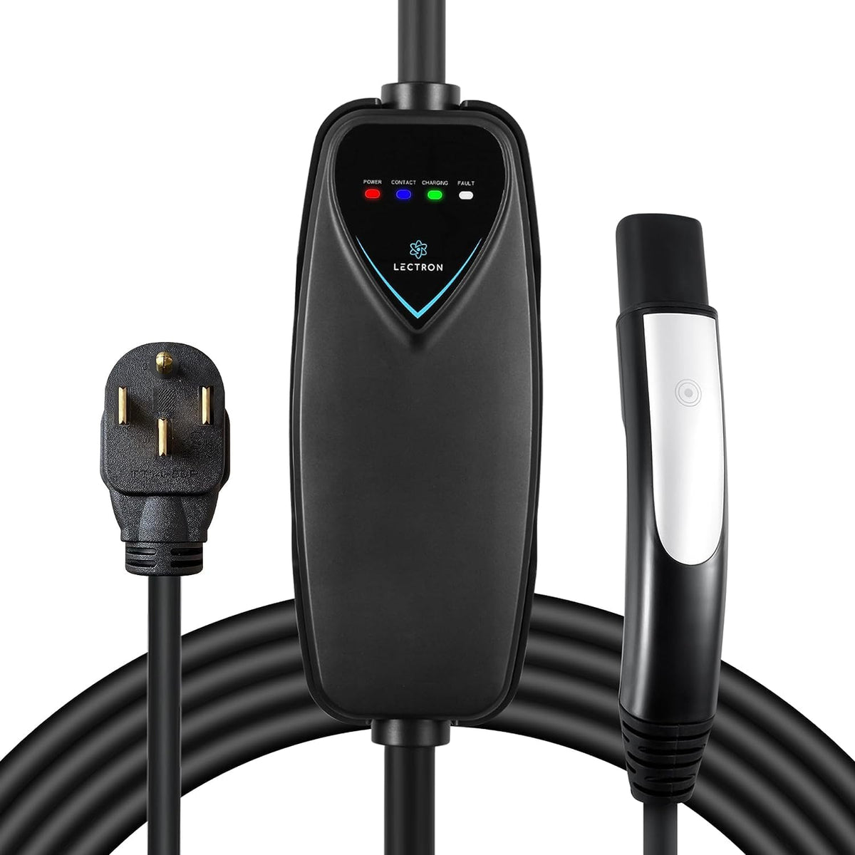 Lectron Level 2 Tesla Charger with 240V 40A for fast home charging.