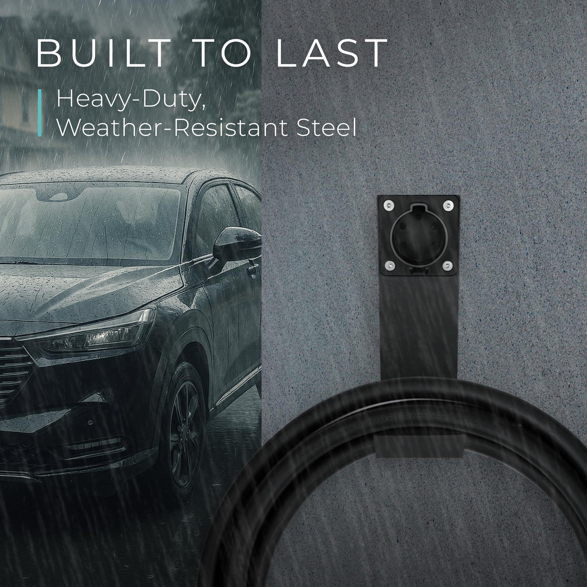 Lectron system supports indoor and outdoor charging setups with durable hardware.