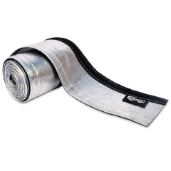 LEDAUT Heat Shroud Sleeve aluminized wrap protecting hoses and wires from heat and abrasion.