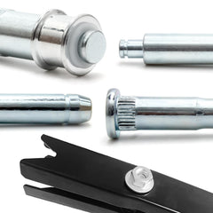 Ledaut hinge bushings arranged for smoother hinge operation
