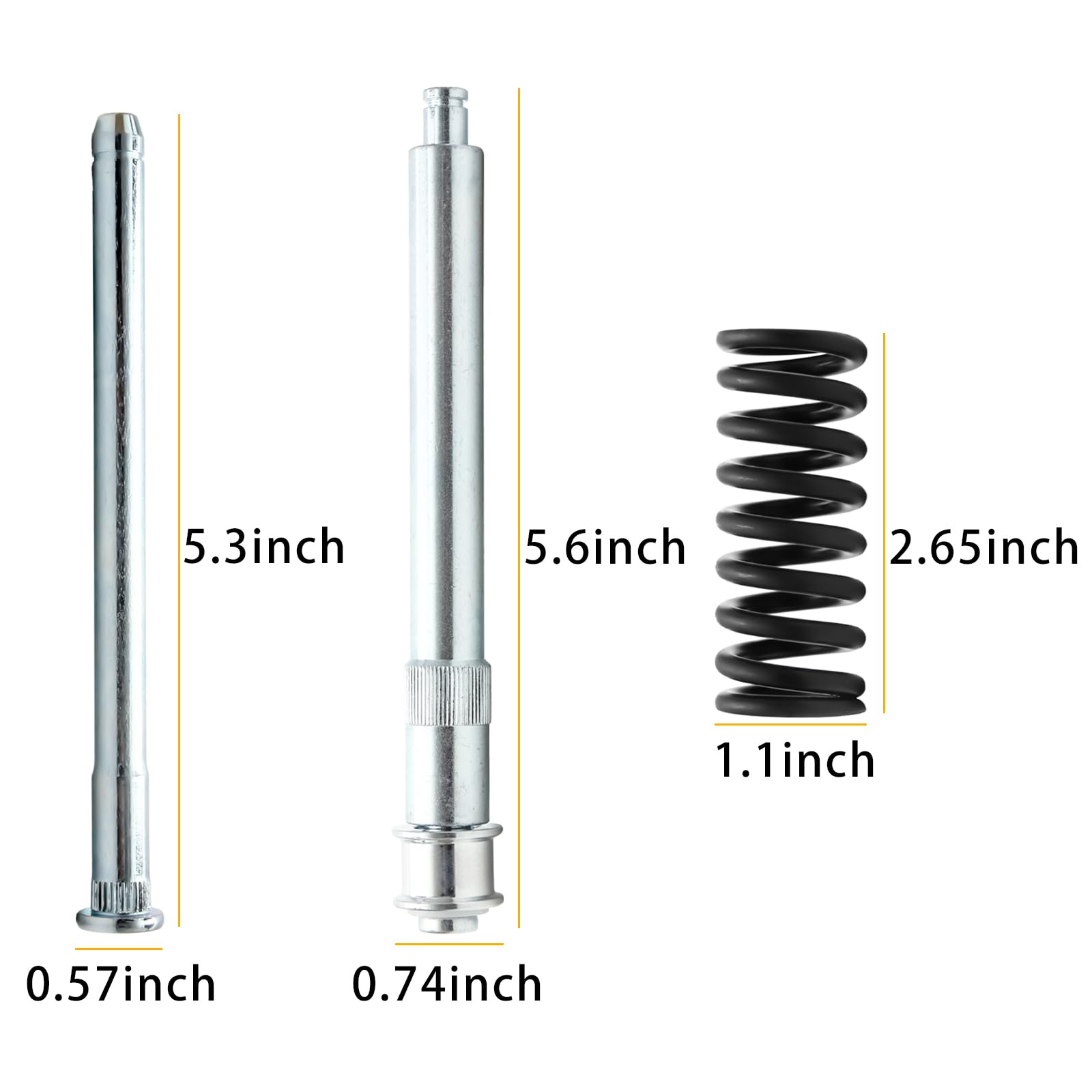 Ledaut door hinge spring ready to cut to length for a custom fit