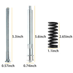 Ledaut door hinge spring ready to cut to length for a custom fit