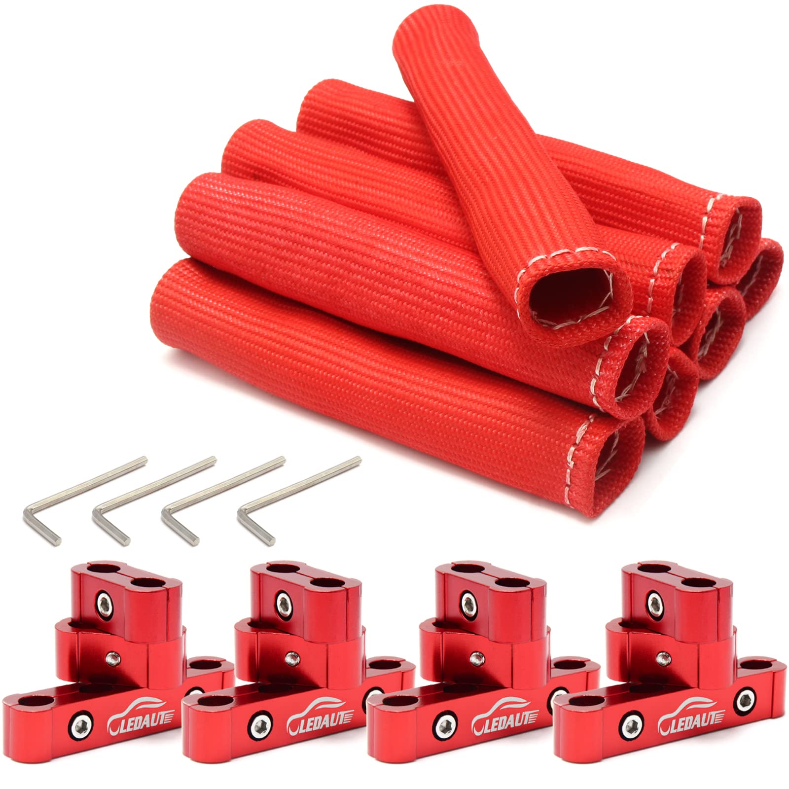 LEDAUT engine bay wire separators organize cables for quick access