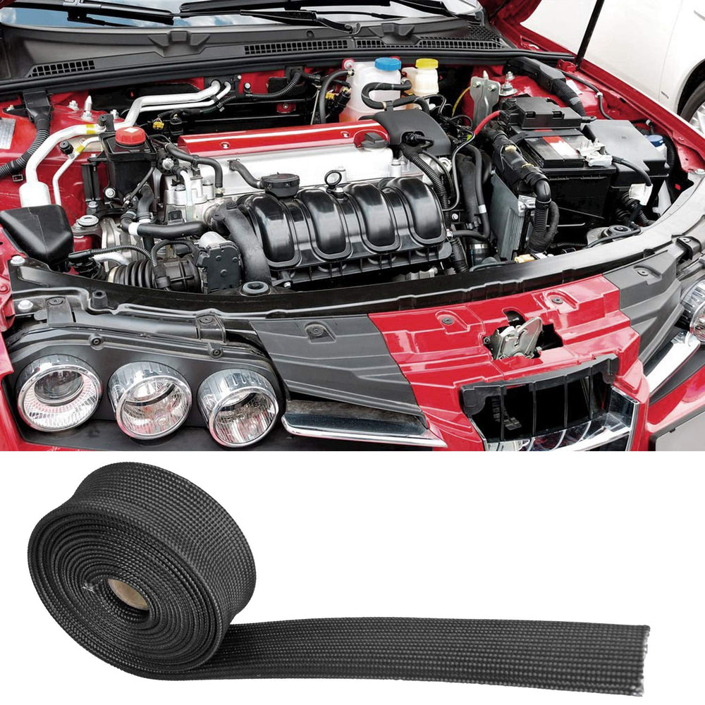 LEDAUT sleeve protects brake lines and spark plug wires during routing