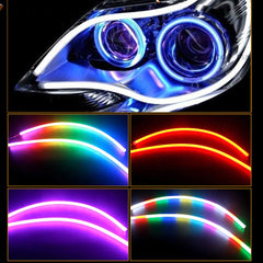 LEDCARE exterior RGB DRL strip adds vivid lighting to headlights