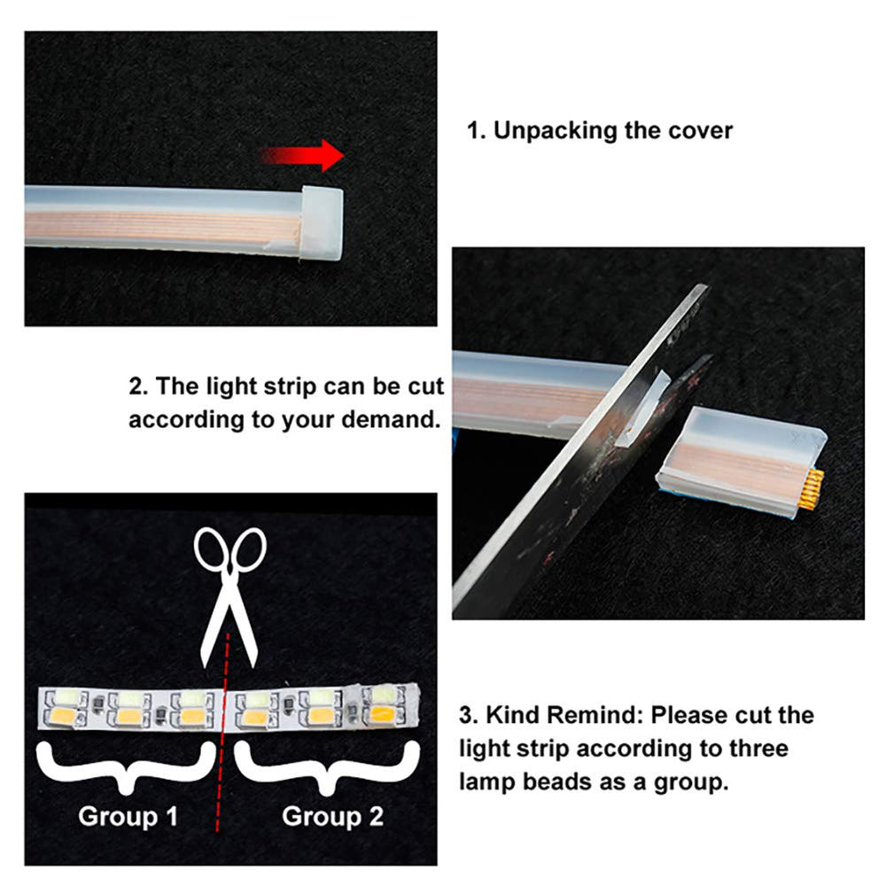 LEDCARE static color option for personalized steady lighting
