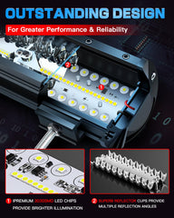 LEDKITO 4-inch pod light right-angle complements front corners with broad coverage.
