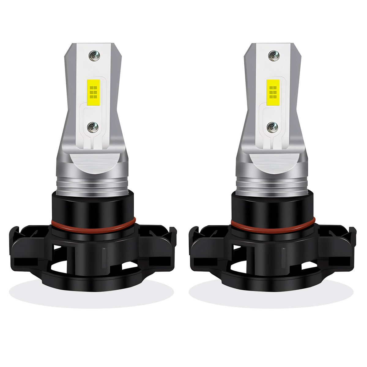 LEDYOTRY PSX24W 2504 fog light bulbs, pack of 2, for quick replacement and bright visibility.