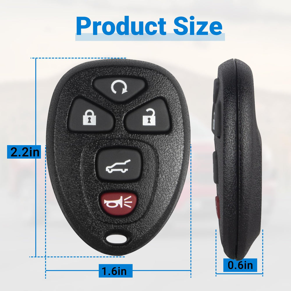 Lehicriar car keyfob for Buick Enclave (2008-2017), affordable substitute