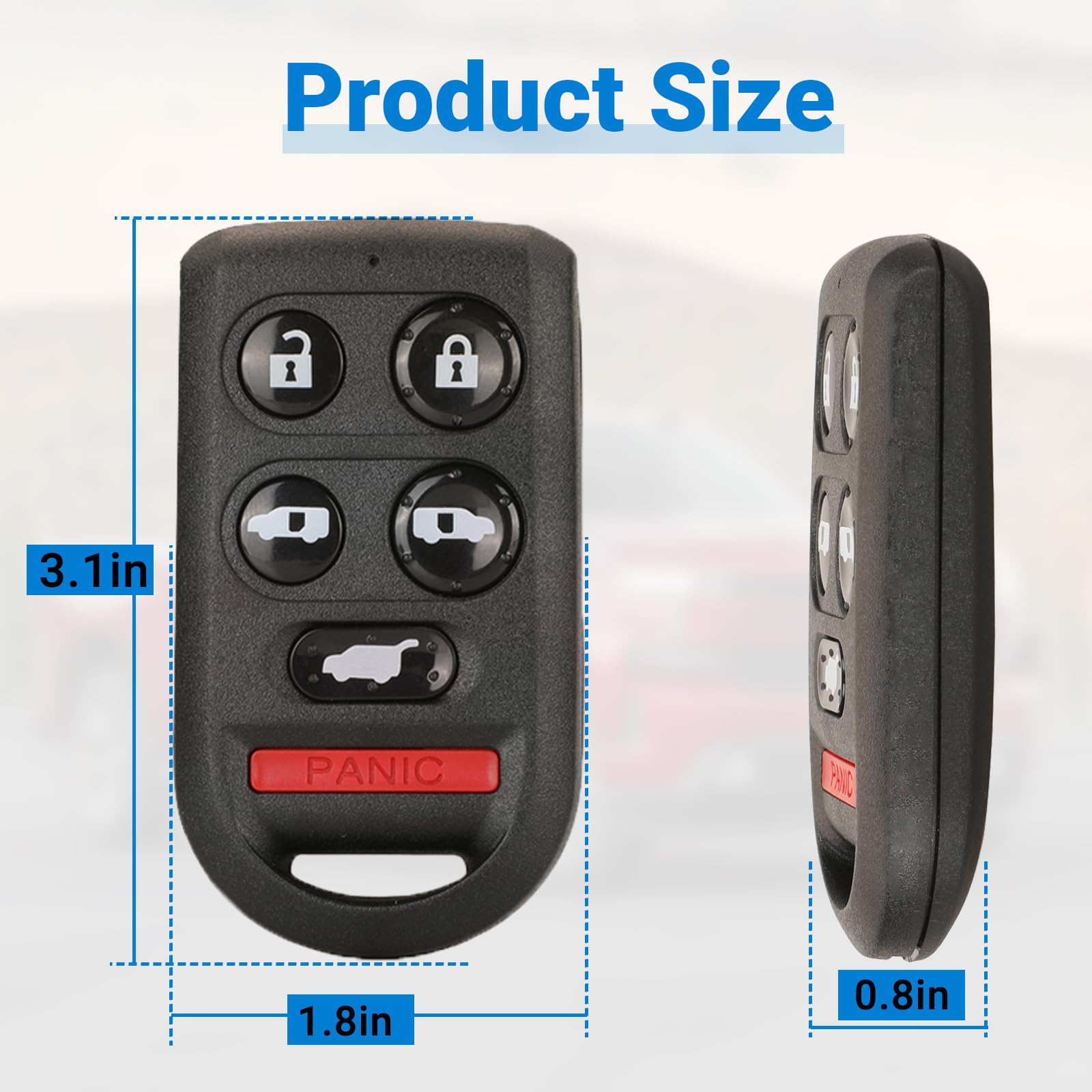 Lehicriar 72147-SHJ-A61 fob for Honda Odyssey entry