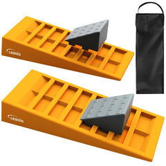 LEIDGG RV leveling blocks heavy-duty pair stabilize travel trailers up to 10000 lbs