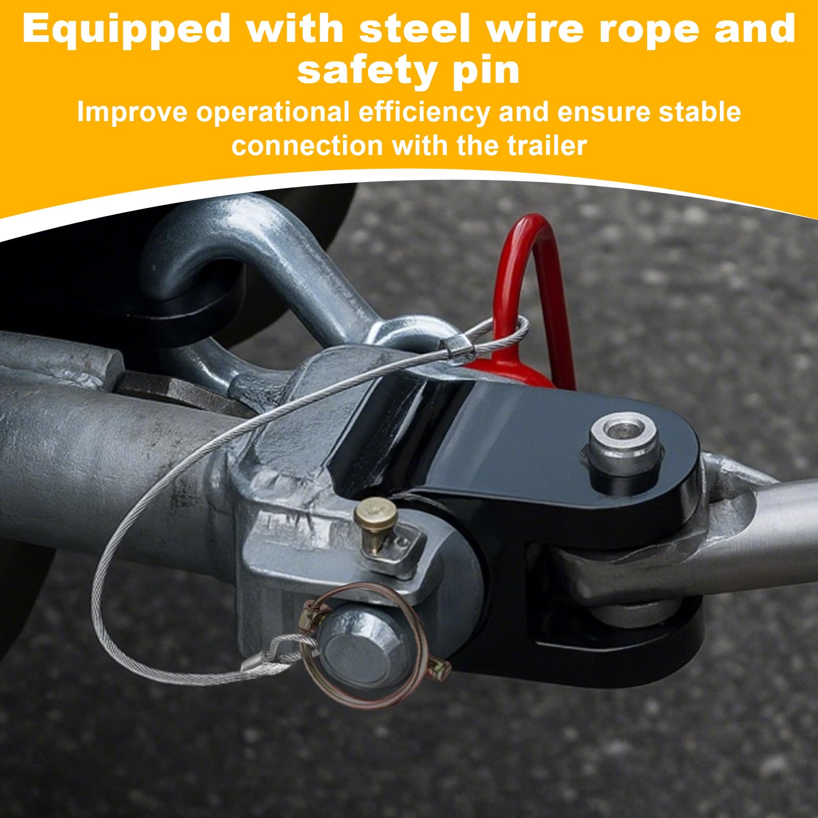 LEIFIDE red rubber handle provides comfortable grip during removal