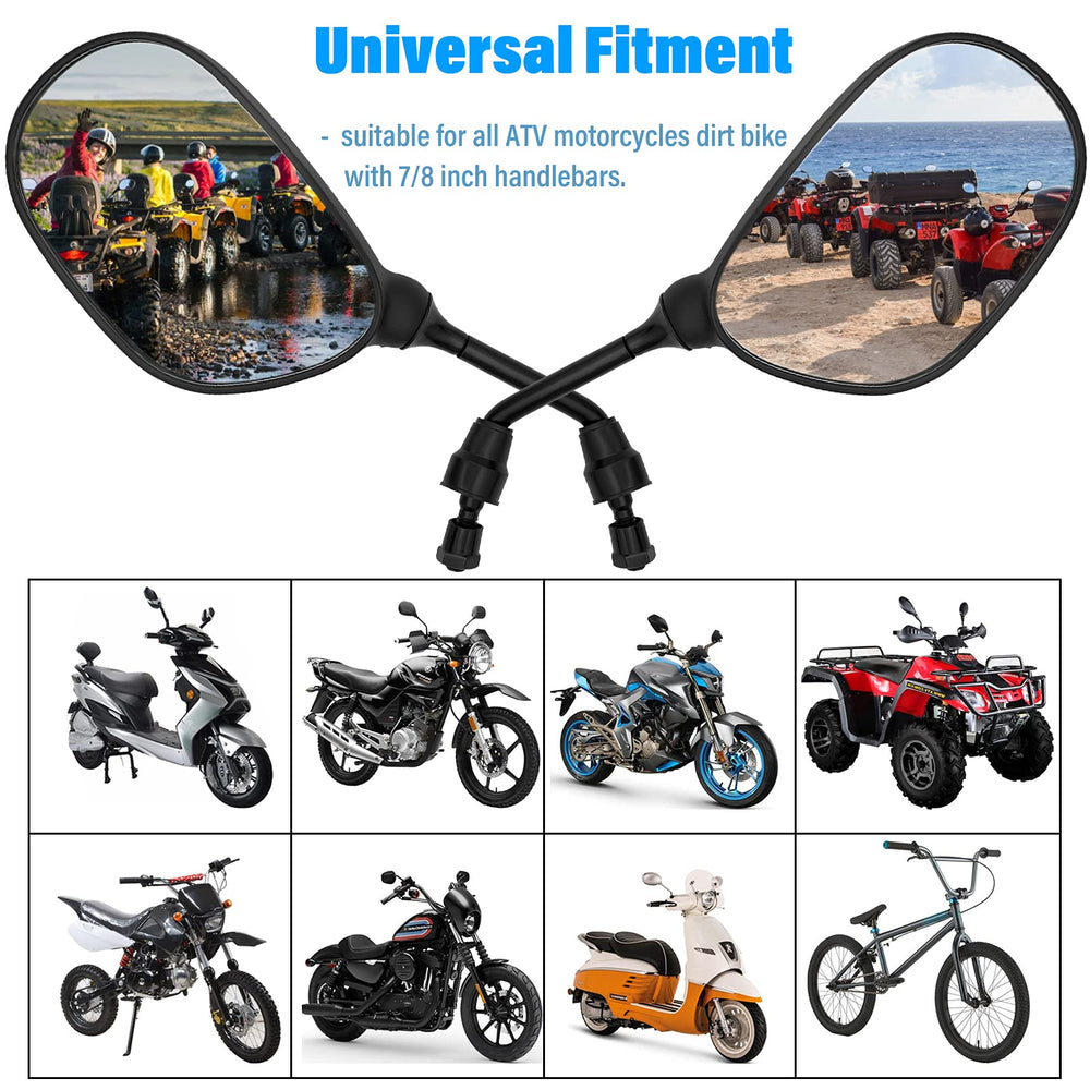 LEIMO KPARTS high-quality glass lens offers non-distorted reflections