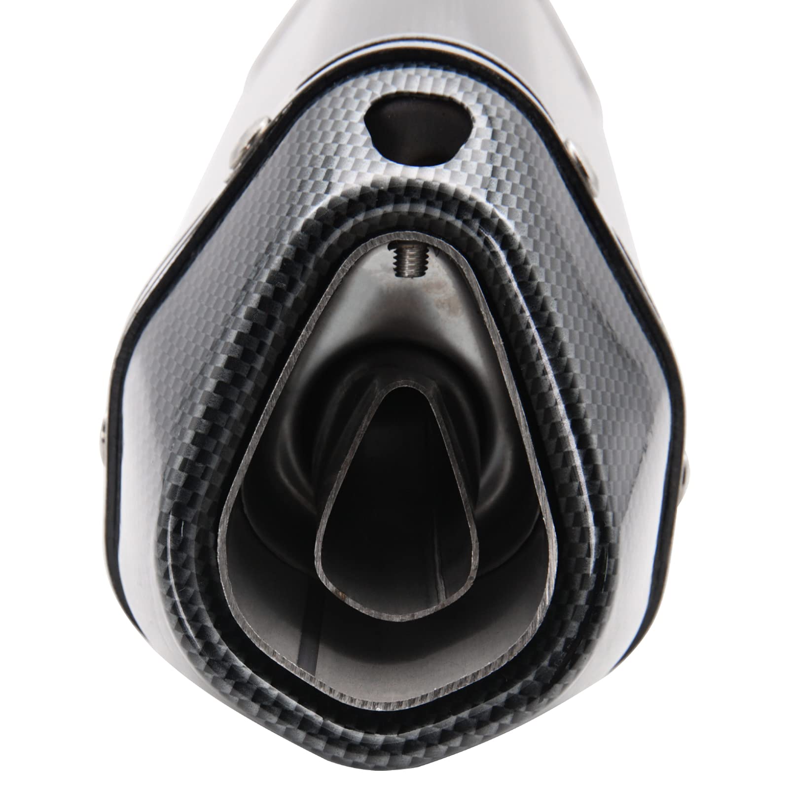 LEIMO KPARTS carbon fiber plus aluminum-stainless construction keeps weight down and durable.