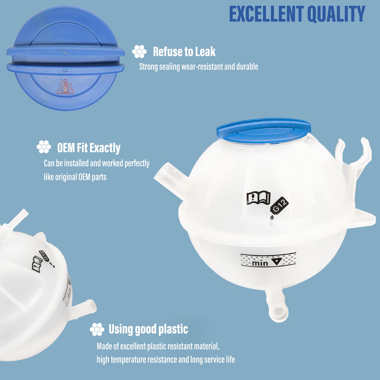 LEIMO KPARTS cap and sensor included improve compatibility and monitoring