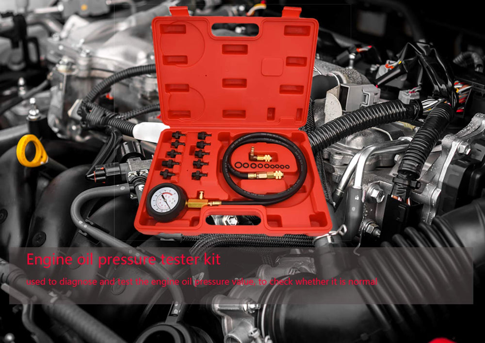 LEIMO KPARTS DIY auto tool supports versatile oil pressure testing scenarios.