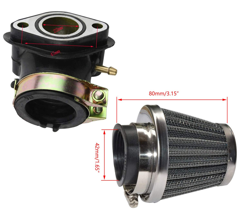 Easy installation and maintenance with LEIMO KPARTS PD24J carburetor