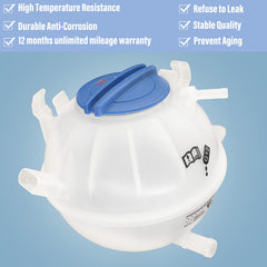 LEIMO KPARTS oe-fit reservoir matches 1K0121407A for precise original-style replacement