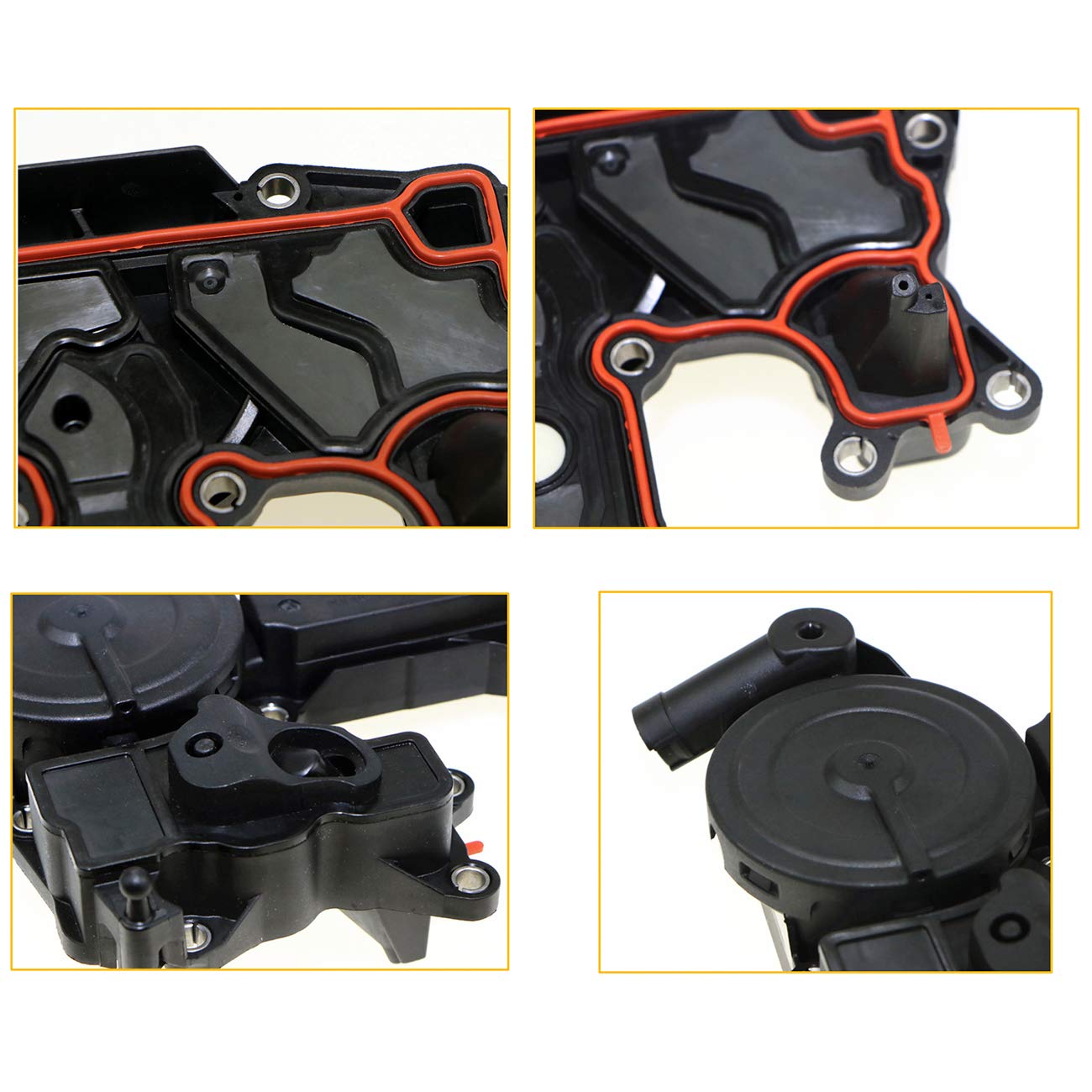 LEIMO KPARTS PCV valve closeup showing precise manufacturing and durability