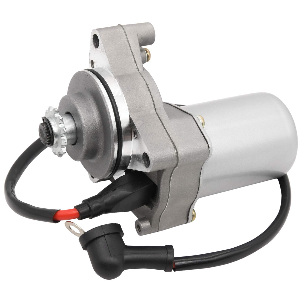 LEIMO KPARTS universal 3bolt starter demonstrates broad compatibility for 50cc to 125cc dirt bikes.