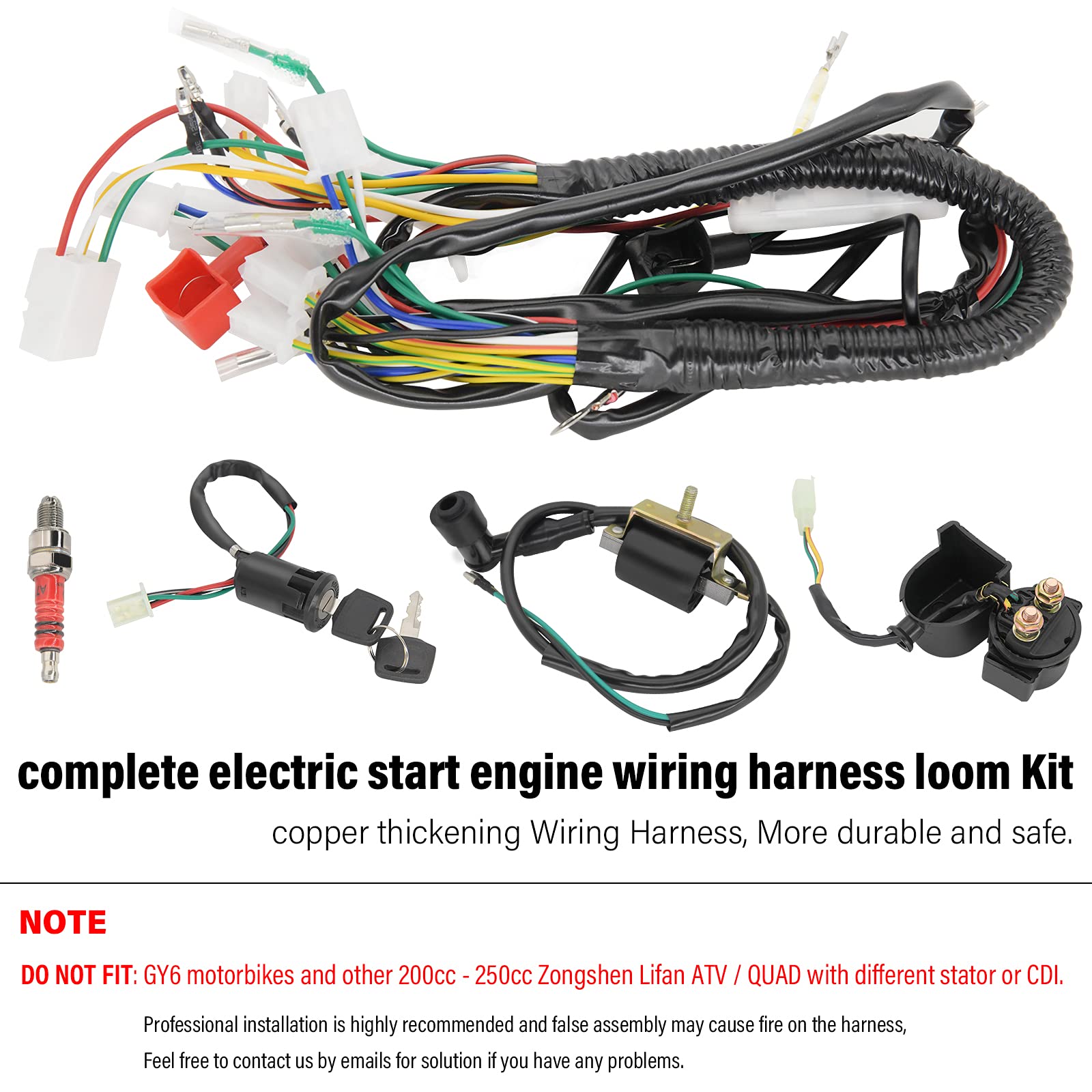 Upgraded multifunction ATV switch from LEIMO KPARTS for easy control
